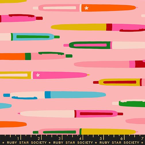 Trinketry- Balmy Pens: Sold by the 1/2 Yard