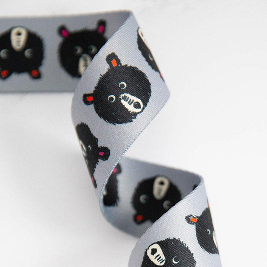 Teddy and the Bears- Webbing 1.5": Sold By the Yard