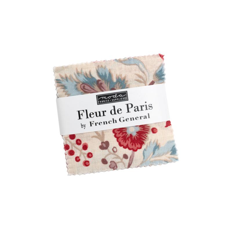 Fleur de Paris Mini Charm Pack- 42 PCS