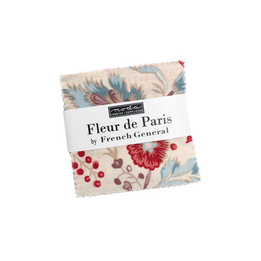 Fleur de Paris Mini Charm Pack- 42 PCS