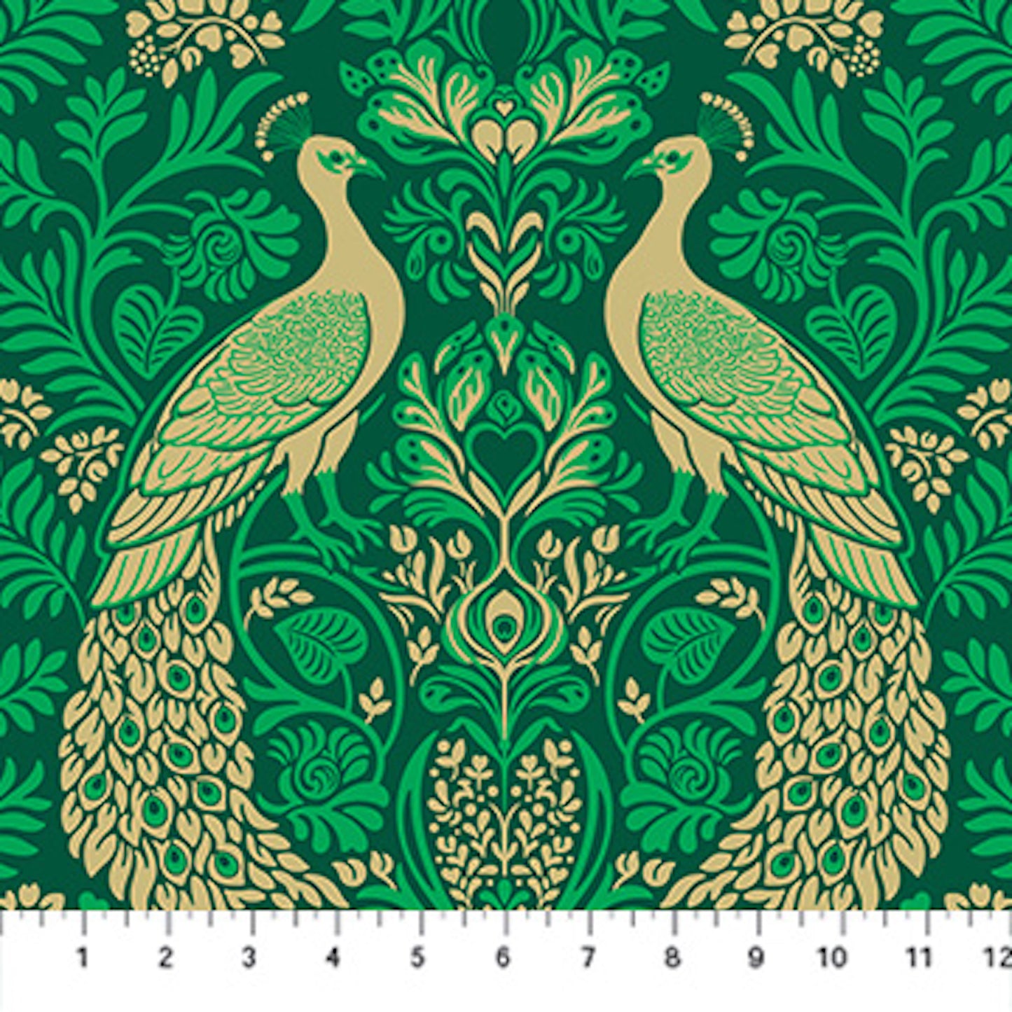 Wild Abandon- Teal Rogue & Scoundrel: Sold By The 1/2 Yard