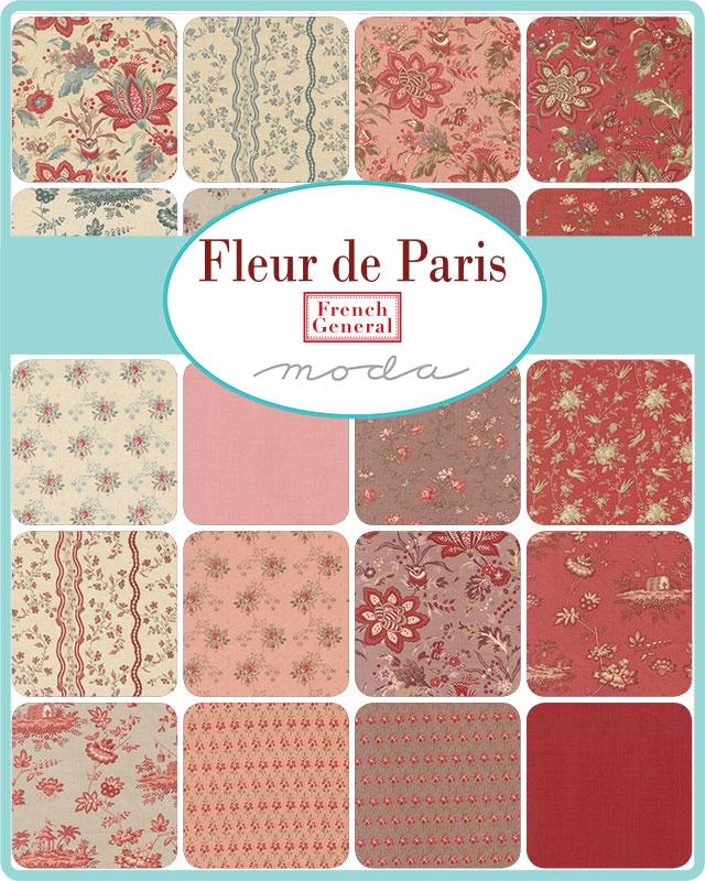 Fleur de Paris Layer Cake: 42 Pc