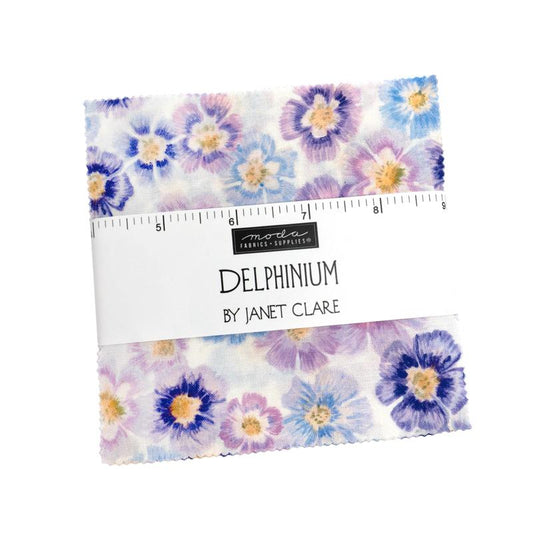 Delphinium Charm Pack- 42 PCS- Moda