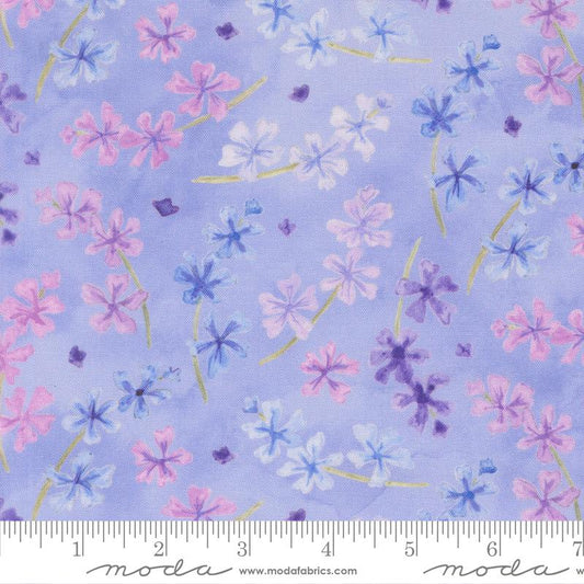 Delphinium- Bluebell Lilac: Sold by the 1/2 yard