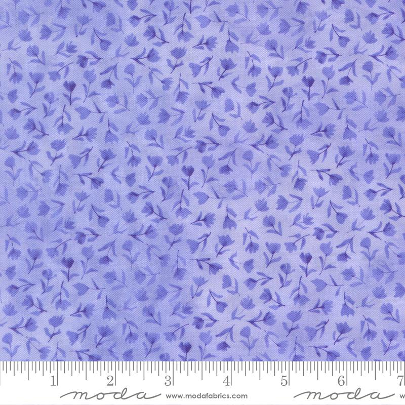 Delphinium- Bluebell Sea Pink: Sold by the 1/2 yard