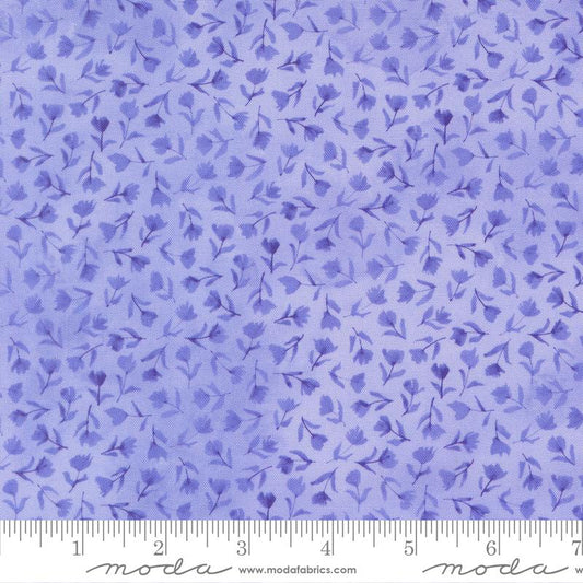 Delphinium- Bluebell Sea Pink: Sold by the 1/2 yard