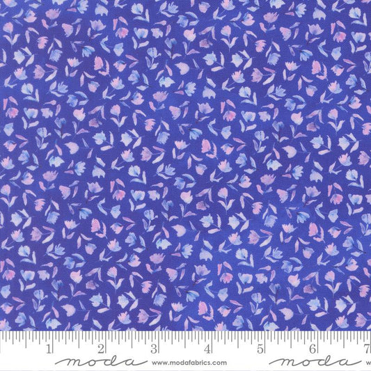 Delphinium- Agapanthus Sea Pink: Sold by the 1/2 yard