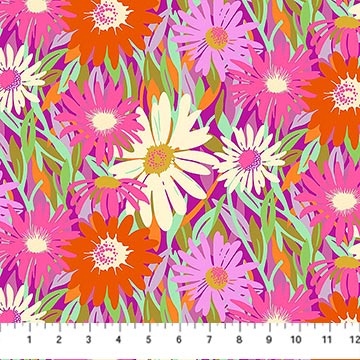 Daisy Crush- Violet Unchained: Sold By The 1/2 yard