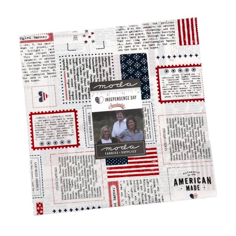 Independence Day Layer Cake: 42 Pc