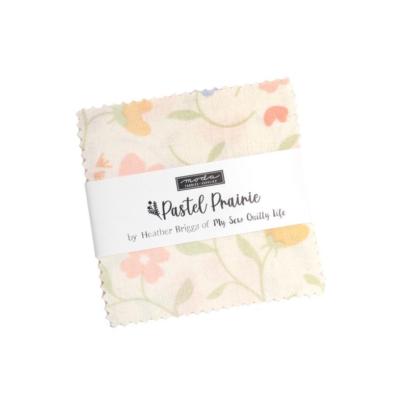 Pastel Prairie Mini Charm Pack- 42 PCS- Moda