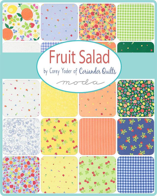 Fruit Salad Mini Charm Pack- 42 PCS- Moda