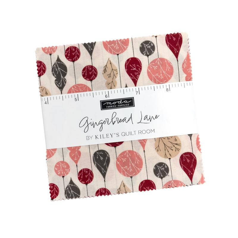 Gingerbread Lane Charm Pack- 42 PCS
