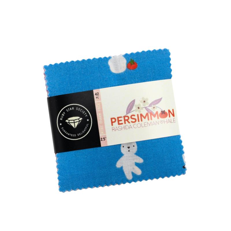 Persimmon 2.5" Mini Charm: 42 Pc