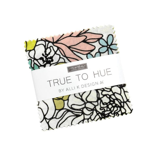 True to Hue Mini Charm Pack- 42 PCS- Moda
