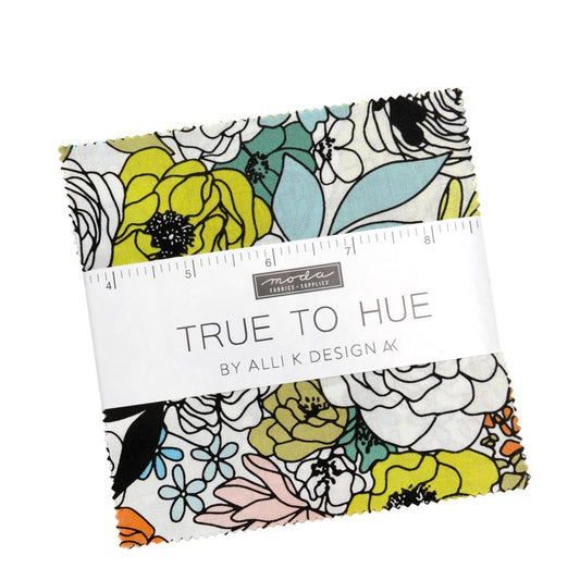 True to Hue Charm Pack- 42 PCS- Moda