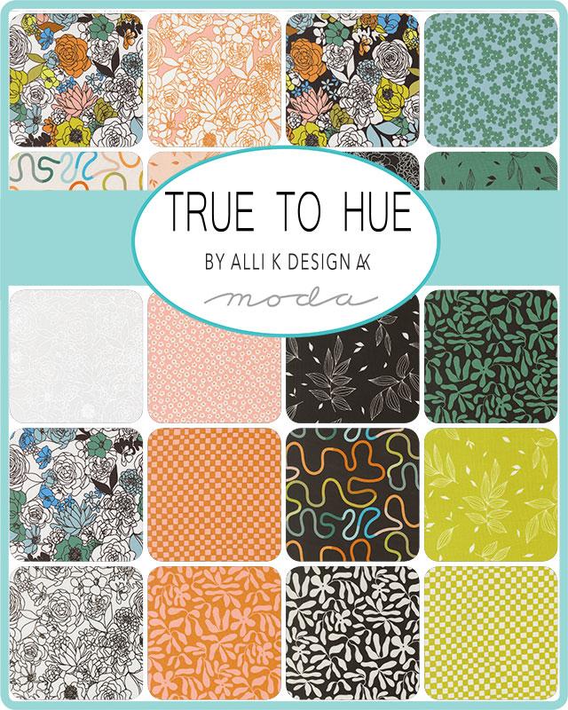 True to Hue Mini Charm Pack- 42 PCS- Moda