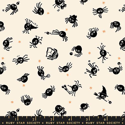 Freaky Familiar- Natural Spider Sense: Sold by the 1/2 Yard