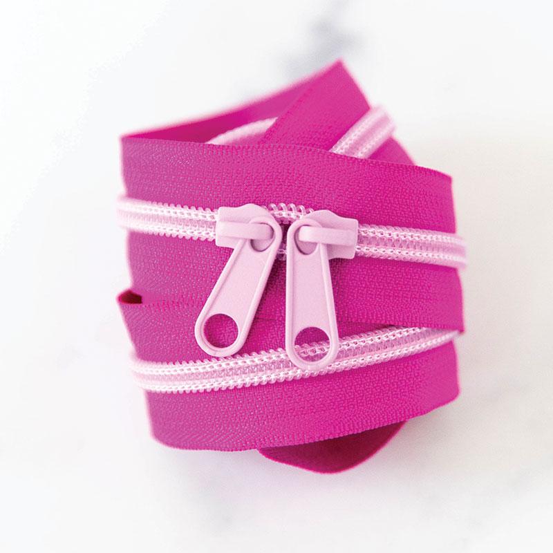 Jazzberry 30" Zipper- Dark Pink/Pink