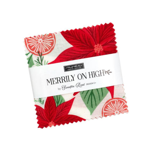 Merrily On High Mini Charm Pack- 42 PCS