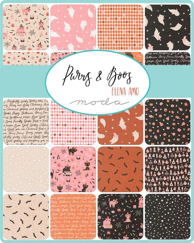 Purrs and Boos Charm Pack- 42 PCS