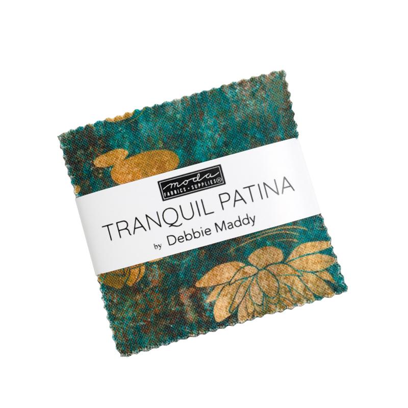 Tranquil Patina Mini Charm Pack- 42 PCS