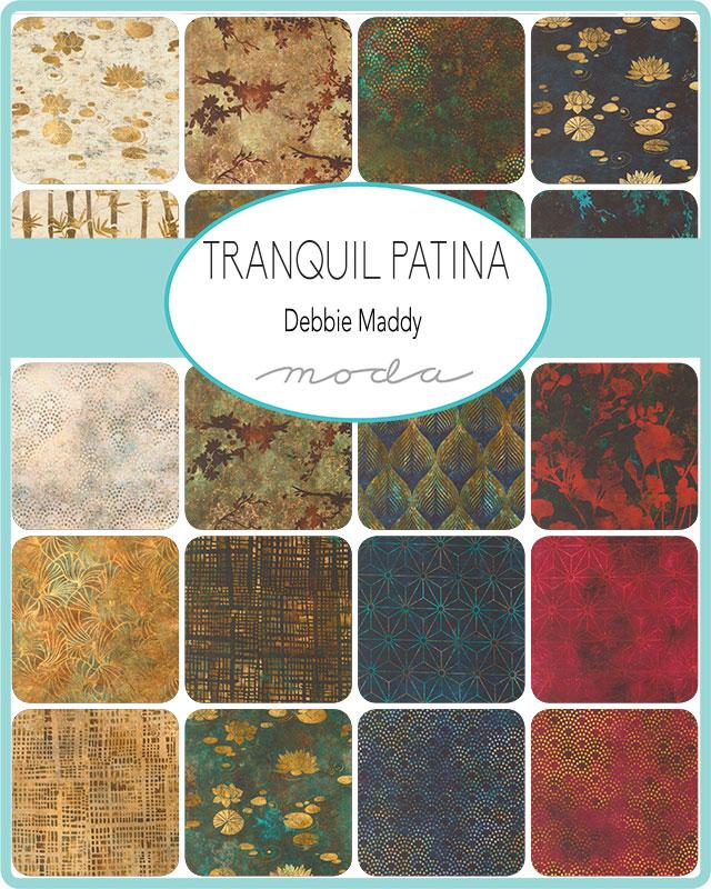 Tranquil Patina Mini Charm Pack- 42 PCS