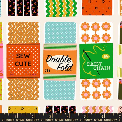 1-800-Notion- Shell Sew Cute: Sold by the 1/2 yard
