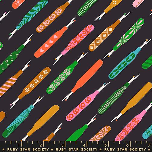 1-800-Notion- Soft Black Seam Rippers: Sold by the 1/2 yard