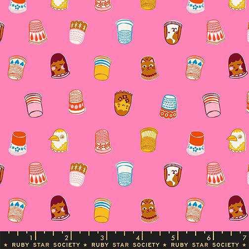 1-800-Notion- Flamingo Thimbles: Sold by the 1/2 yard