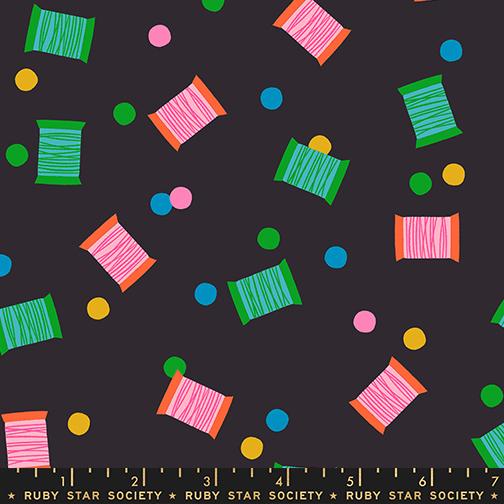 1-800-Notion- Soft Black Spools: Sold by the 1/2 yard
