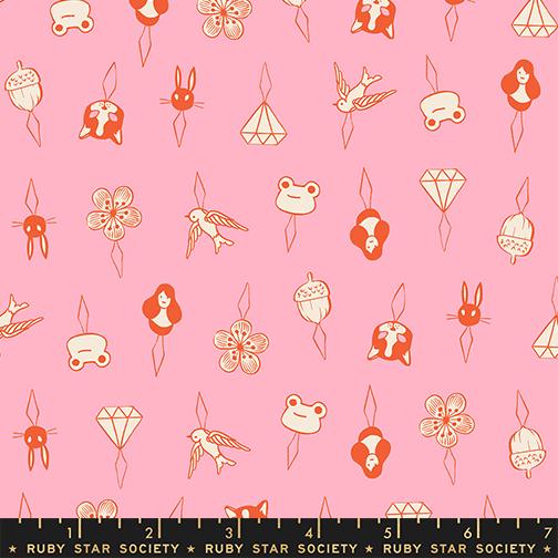 1-800-Notion- Posy Thread Charms: Sold by the 1/2 yard