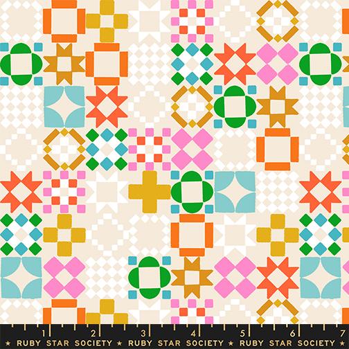 1-800-Notion- Shell Quilty As Charged: Sold by the 1/2 yard