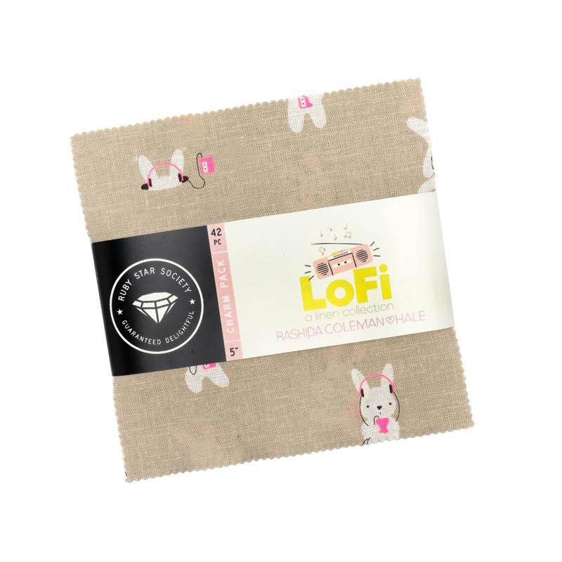 LoFi- Linen Charm Pack- 42 PCS