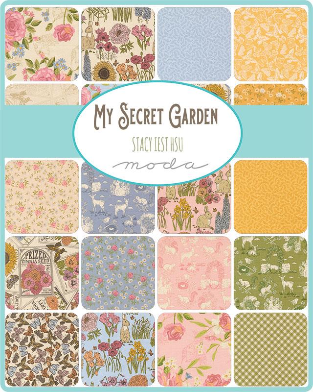 My Secret Garden Mini Charm Pack- 42 PCS