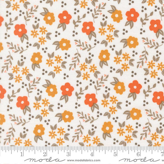 Birch & Willow- Cloud Mums: Sold by the 1/2 yard