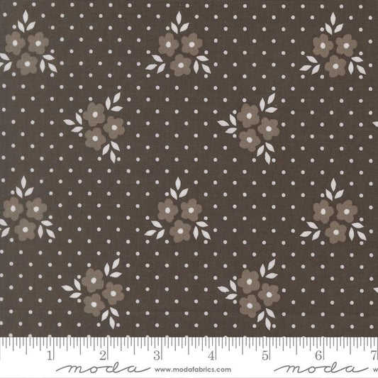 Birch & Willow- Charcoal Autumn: Sold by the 1/2 yard
