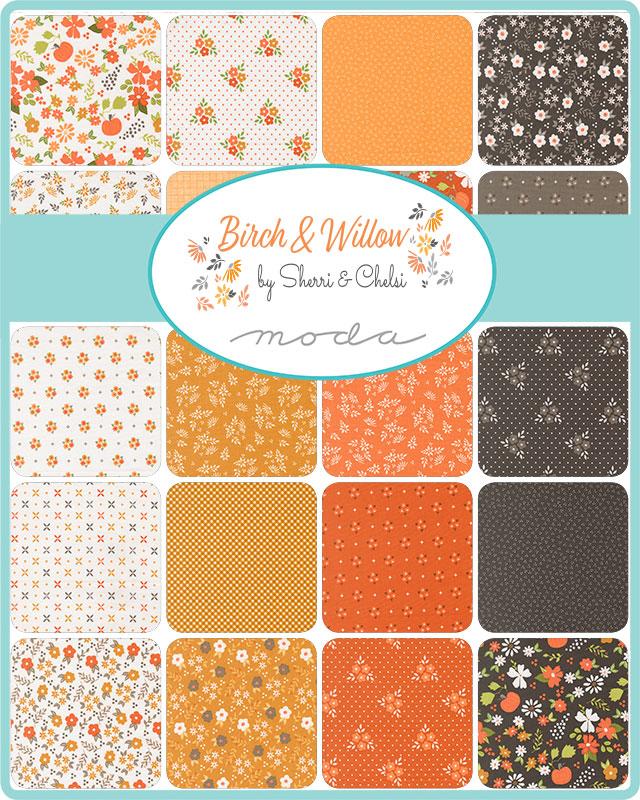 Birch and Willow Jelly Roll- 40 PCS