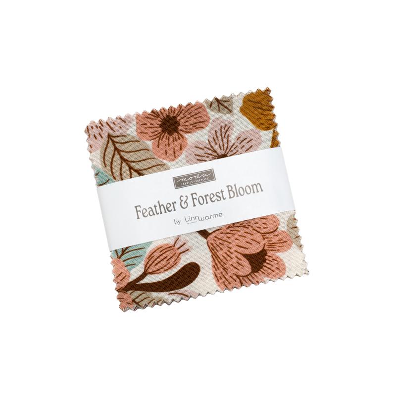 Feather & Forest Bloom Mini Charm Pack- 42 PCS