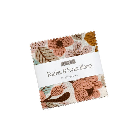 Feather & Forest Bloom Mini Charm Pack- 42 PCS