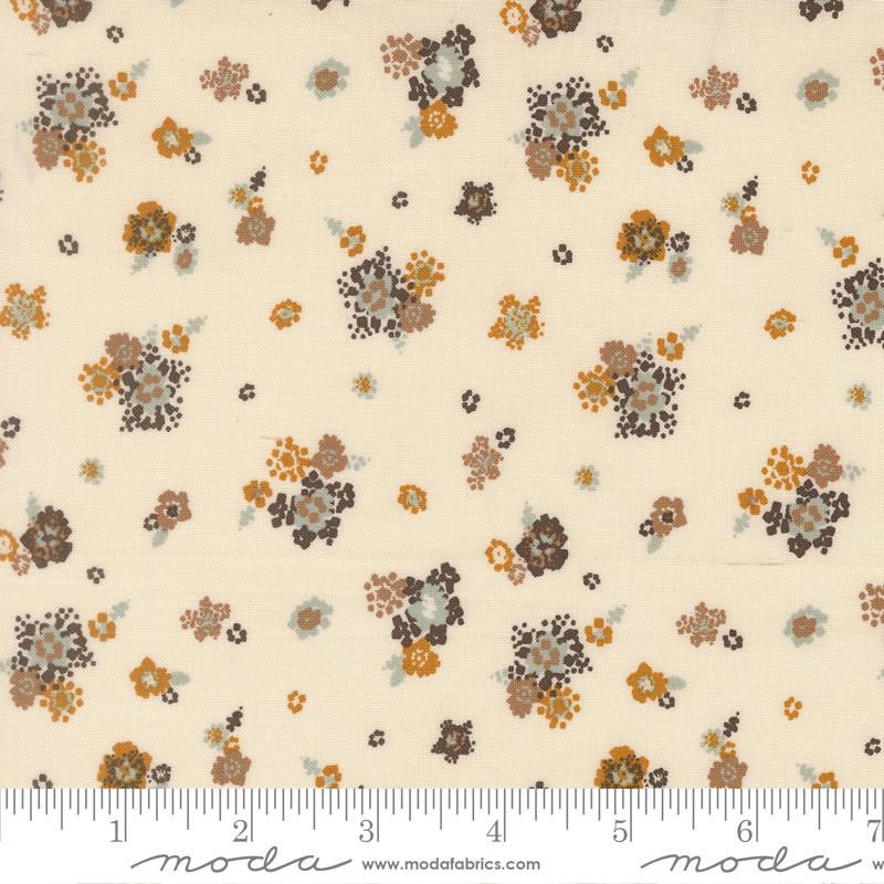 Wellspring- Eggshell Micro Bloom: Sold By The 1/2 Yard