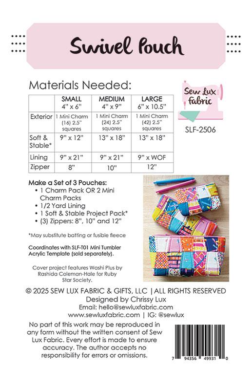 Swivel Pouch Pattern