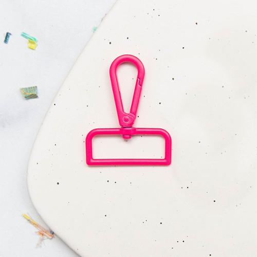 Swivel Hook Snap 1.5"- Hot Pink: 2Pcs