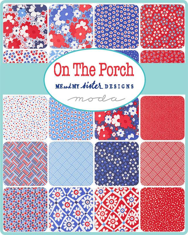 On the Porch 2.5in Mini Charm Pack- 42 PCS