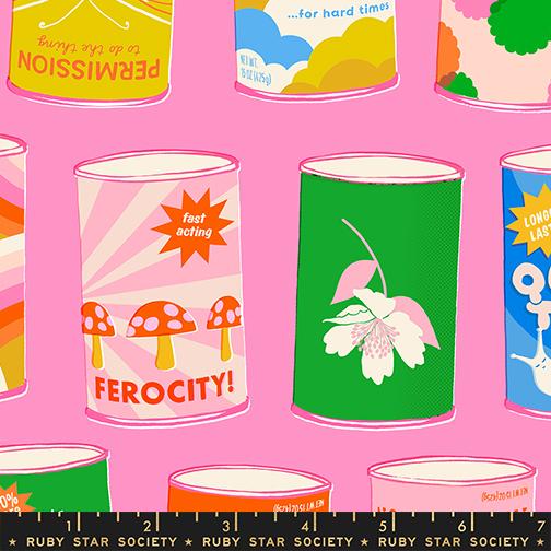 Sparkle Mart- Flamingo Can Can: Sold by the 1/2 Yard