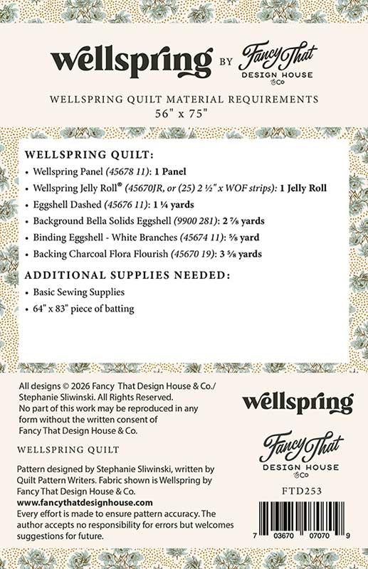 Wellspring Quilt Pattern