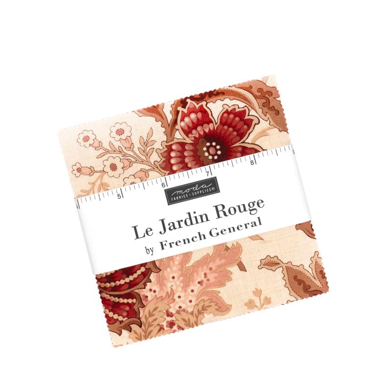Le Jardin Rouge Charm Pack- 42 PCS