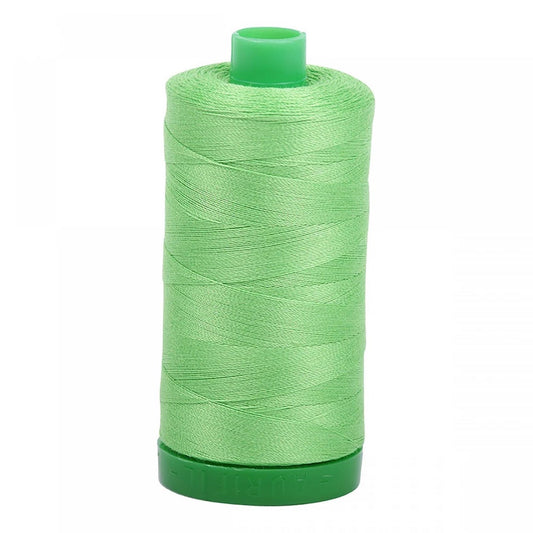 Aurifil 40wt Mako - 1092 Yards- Shamrock Green