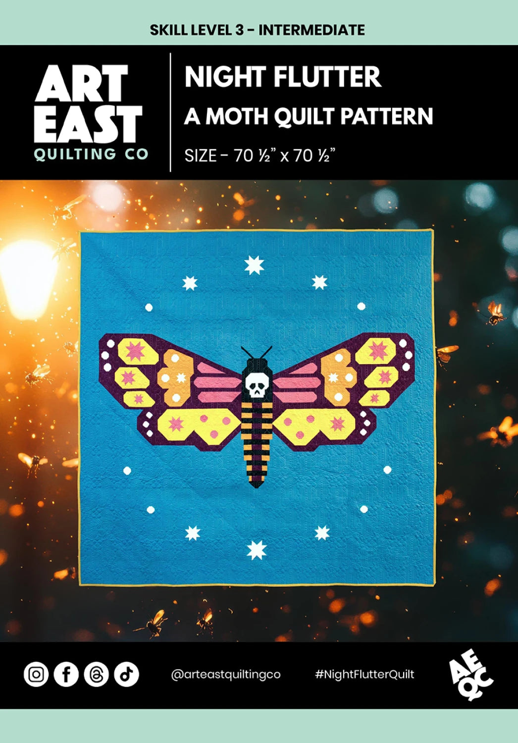 Night Flutter Quilt Pattern