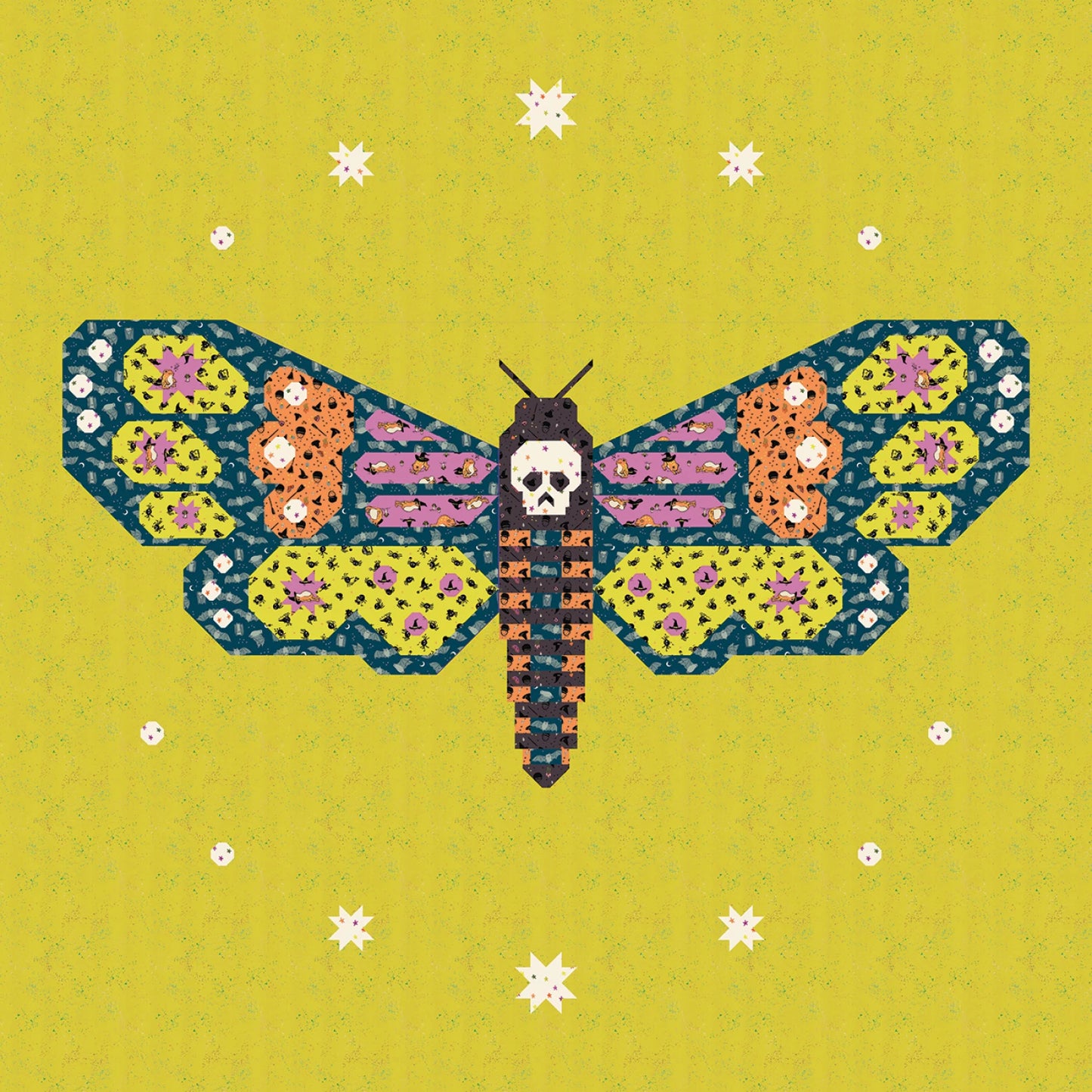 Night Flutter Quilt Pattern