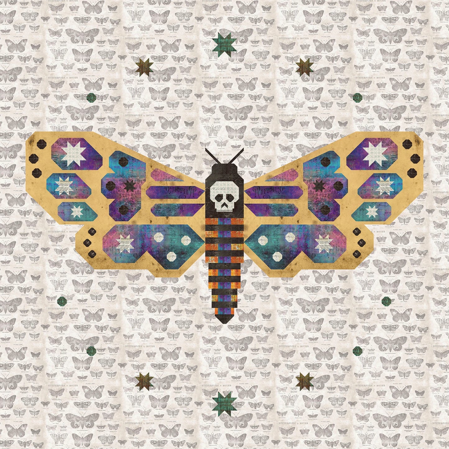 Night Flutter Quilt Pattern